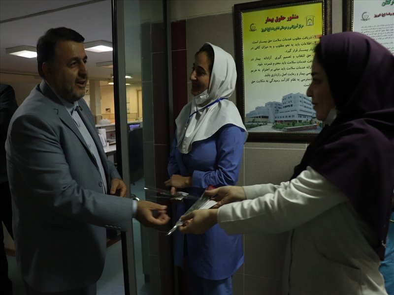 بازدید رئیس دانشگاه