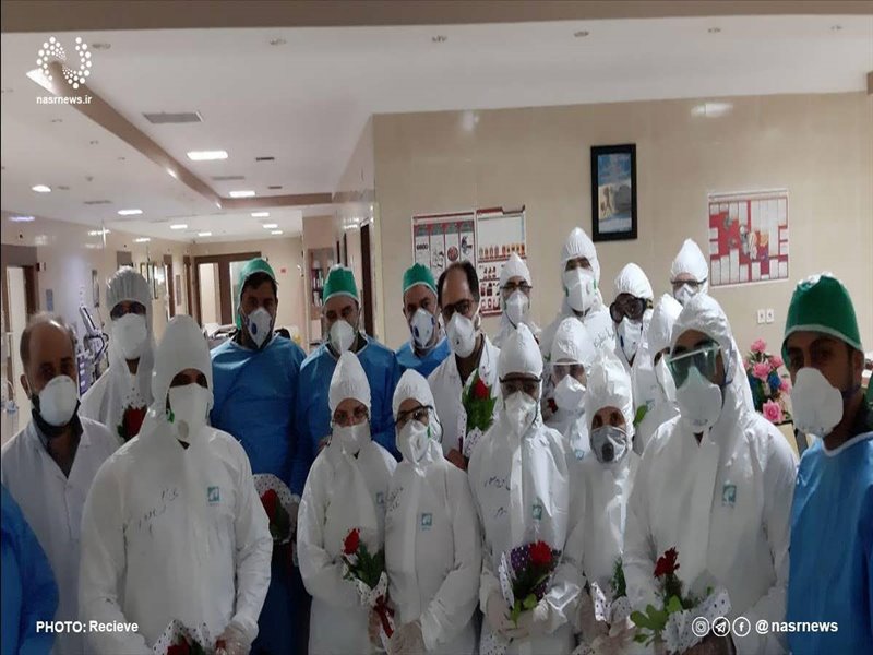 بازدید فرمانده سپاه عاشورا از بخشهای کرونایی مرکز