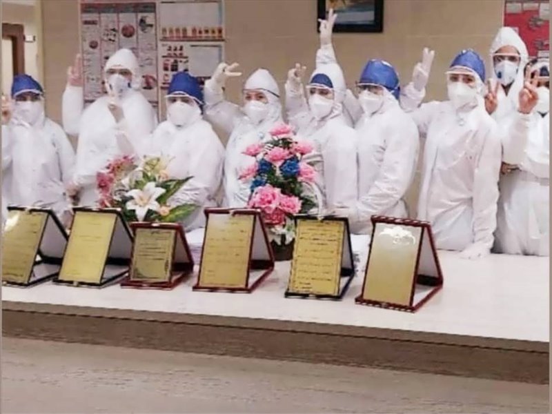 کادر بخش غدد بیمارستان امام رضا (ع)