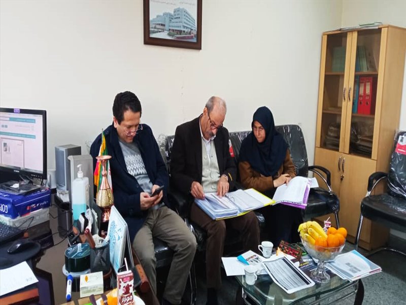 بازدید ارزیابان EDC دانشگاه از معاونت آموزشی و پژوهشی 