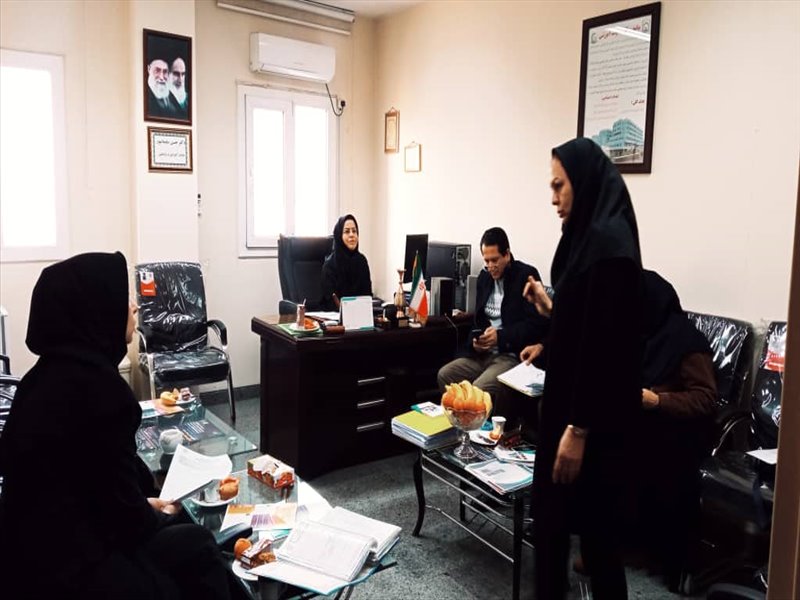 بازدید ارزیابان EDC دانشگاه از معاونت آموزشی و پژوهشی 