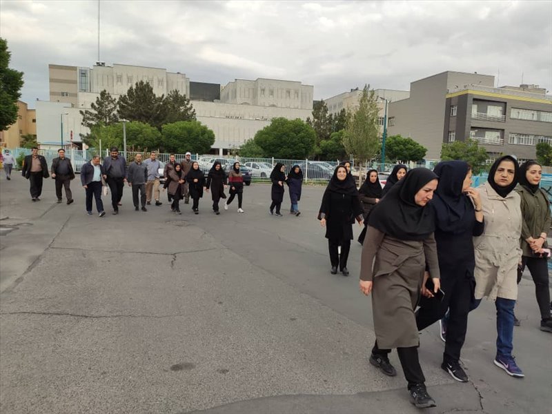 پیاده روی صبحگاهی