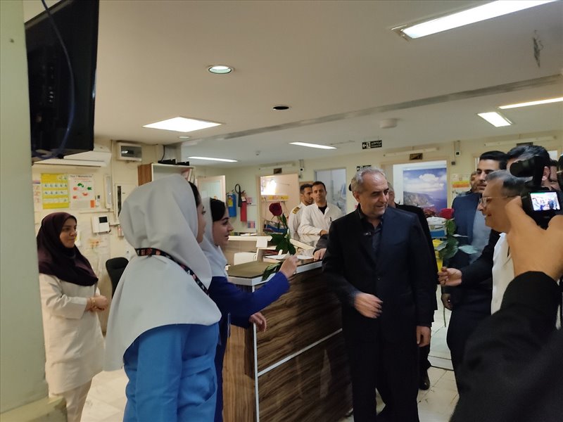 بازدید استاندار از مجروحین جنگی