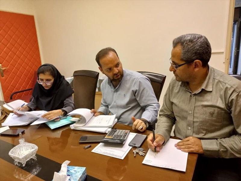 بازدید امور مالی دانشگاه