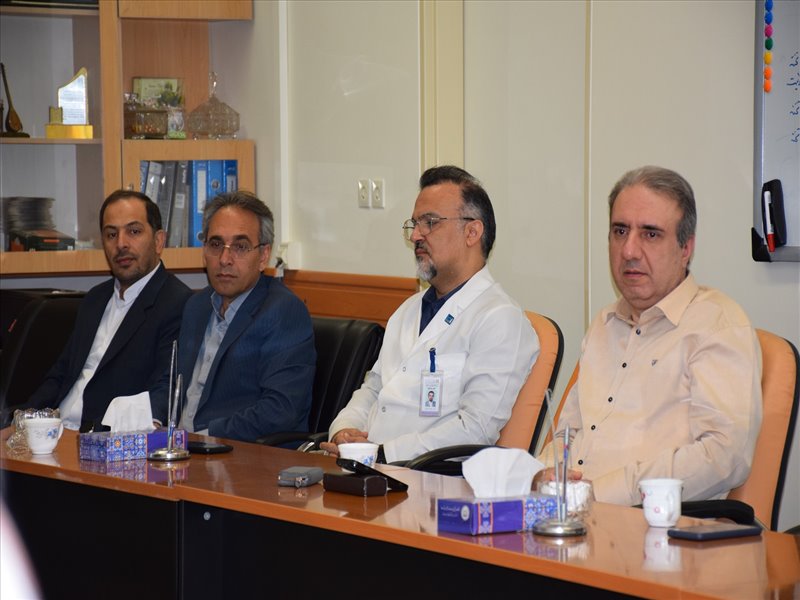 معارفه و تودیع رئیس بخش اتاق عمل