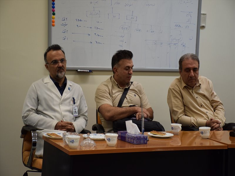 معارفه و تودیع رئیس بخش اتاق عمل