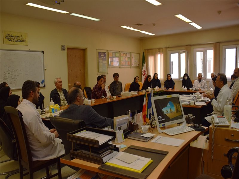 دبیران کمیته ها بیمارستان