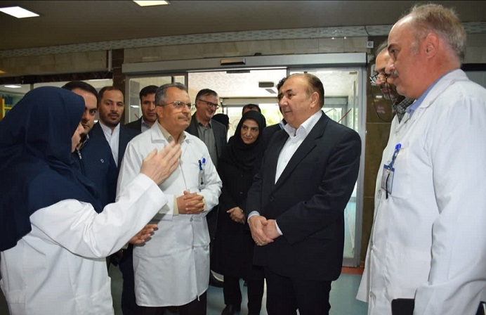 بازدید دکتر نوین